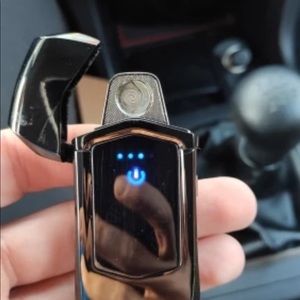 Fingerprint USB Recharge Smoking Eletric